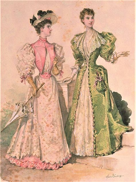 La Mode Illustree 1894 Historical Fashion Victorian Era Fashion