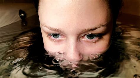 Underwater Asmr Slow Motion Bubble Blowing And Wet Hair For Relaxation Preview Youtube