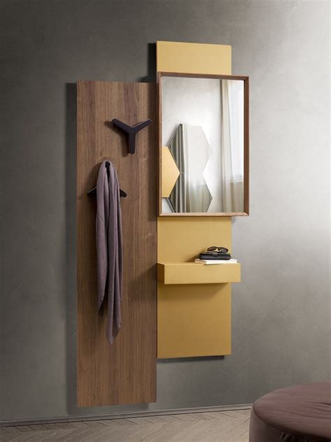 With drawers that serve the purpose of storing your cosmetics and a wall mounted mirror, this dresser looks commonplace. Wall-mounted hallway unit JAZZ By Ronda Design design ...