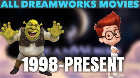 All Dreamworks Movies 1998 Present Youtube