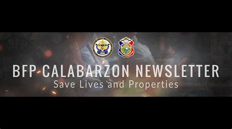 Bfp Calabarzon Newsletter The Bureau Of Fire Protection Region 4a Under
