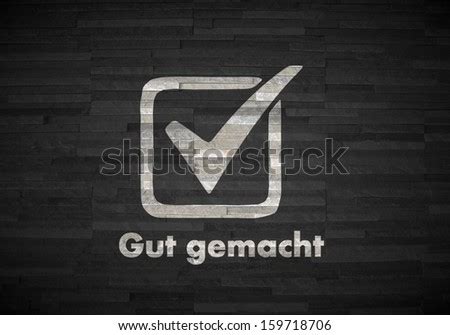 Gut Gemacht German For Well Done Stock Photos, Royalty-Free Images ...