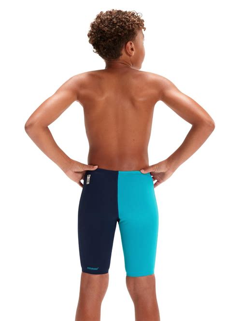 Speedo Junior Boys Fastskin Endurance Highwaist Jammer Navy