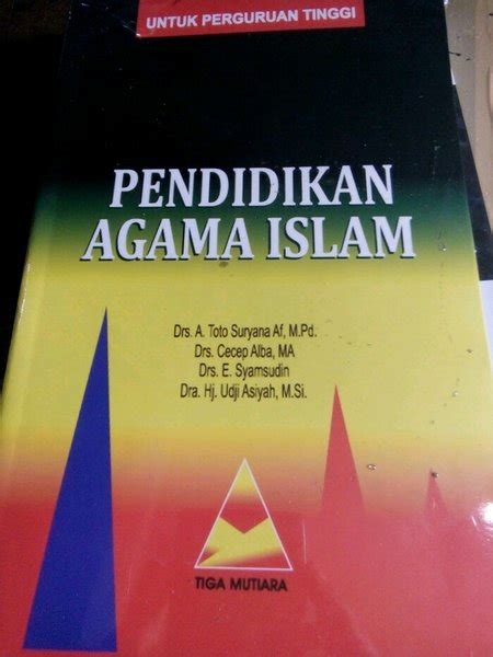 Jual Pendidikan Agama Islam Untuk Perguruan Tinggi Di Lapak Rahmad
