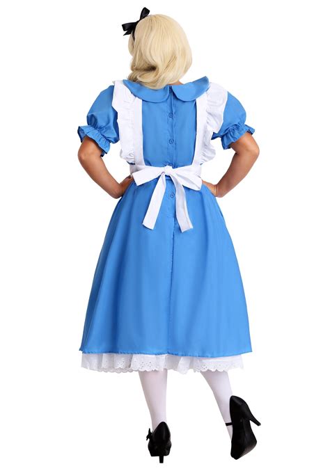Womens Deluxe Plus Size Alice Costume Alice In Wonderland Costumes