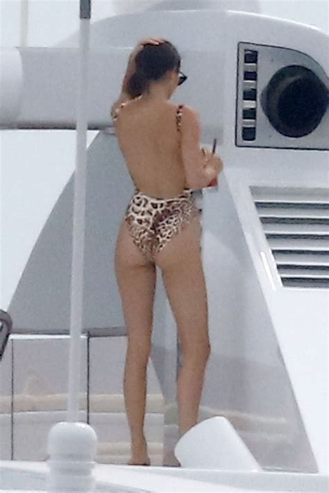 Kendall Jenner In Swimsuit On A Yacht In Antibes 05222017 Hawtcelebs