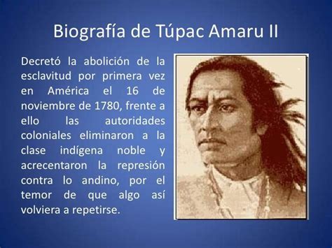 ¿quien Fue Tupac Amaru Ii Brainlylat