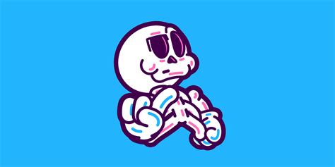 Skeleton Crew Facebook Animated  Stickers Behance
