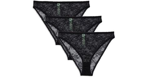 Honeydew Intimates 3 Pack Lexi Lace Bikini Panties In Black Lyst