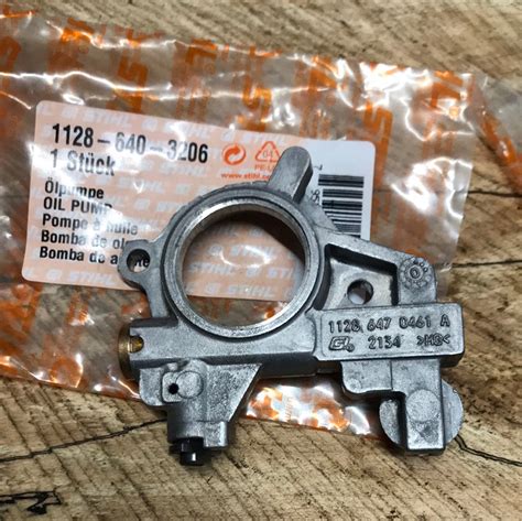 Stihl Ms 441 Chainsaw Oil Pump Only New 1128 640 3206 St 204a