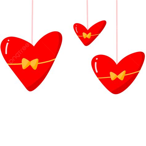 รูปวาเลนไทน์ห้อยหัวใจ หัวใจสีแดงเรียบง่าย Png รัก วันวาเลนไทน์ สุขสันต์วันวาเลนไทน์ภาพ Png