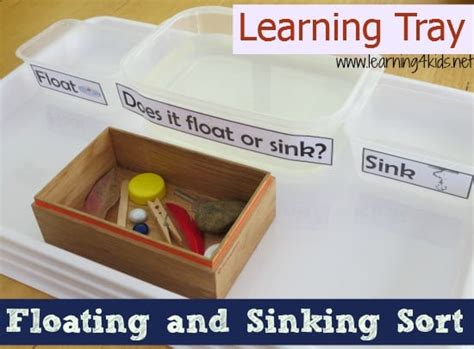 While most people take showers more often than a luxurious bath, it's still really nice to. Floating and Sinking Science Activity | Learning 4 Kids