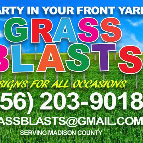 Grass Blasts Huntsville Al