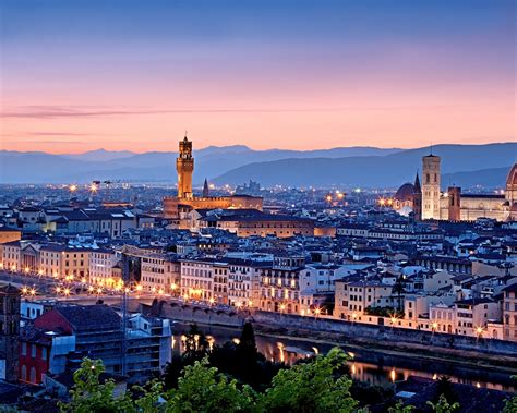 意大利美麗的城市夜景 電腦桌布 1280x1024 桌布下載