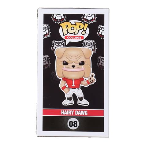 Nick Chubb Signed 08 Georgia Bulldogs Hairy Dawg Funko Pop Figure