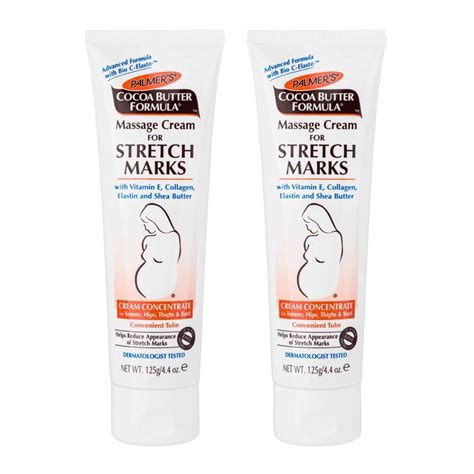 รีวิว Palmers Cocoa Butter Formula Massage Cream For Stretch Marks เริ่มเดือนที่3 125 G 2