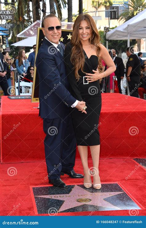 tommy mottola and thalia mottola editorial photography image of event famous 166048247