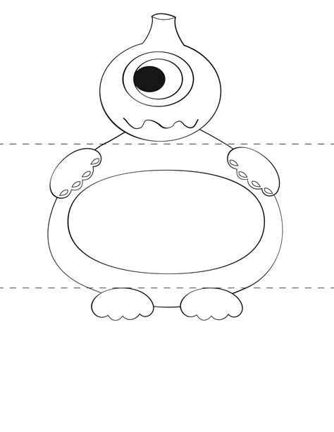 Make Your Own Monster Free Printable Printable Templates