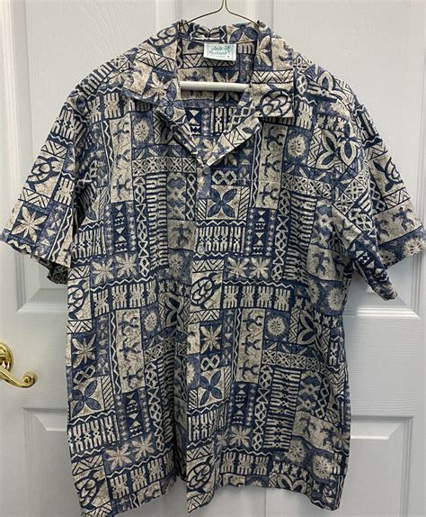 JADE FASHIONS Authentic Hawaiian Shirt Mens Size M Made In Hawaii