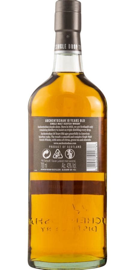 auchentoshan 18 year old ratings and reviews whiskybase