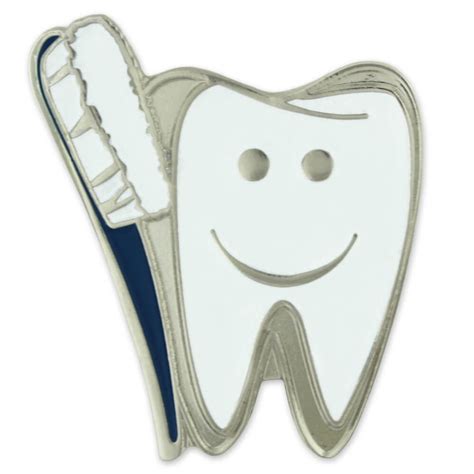Dental Tooth And Brush Pin Pinmart