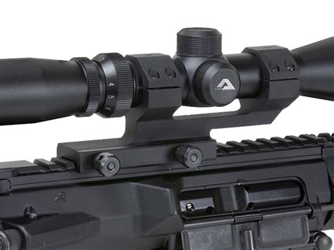 1 Inch Qd Cantilever Black Anodized Scope Mount