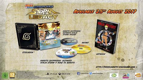 Naruto Shippuden Ultimate Ninja Storm Legacy Jeu Playstation 4 Ps4