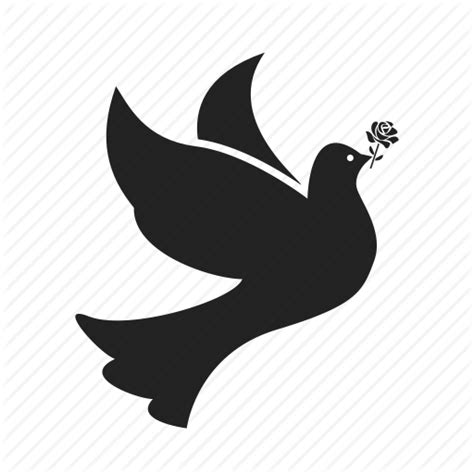 Dove With Olive Branch Vector At Collection Of Dove