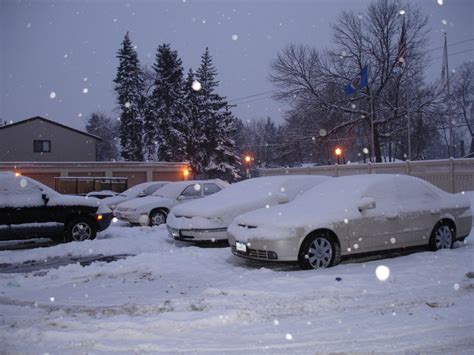 Gambar Musim Dingin Menyetir Parkir Kendaraan Cuaca Tertutupi