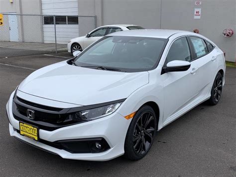 The redesigned 2019 civic, perfect for a night out with great music. New 2019 Honda Civic Sedan Sport Sedan in Eugene #H38790 ...