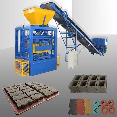 Hot Concrete Cement Block Making Machine Buy Qtj4 26 Price List Of