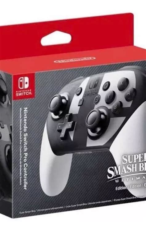 Control Pro Nintendo Switch Edición Smash Bross Ultimate