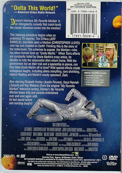 My Favorite Martian The Movie Dvd 1999 Dvd Empire