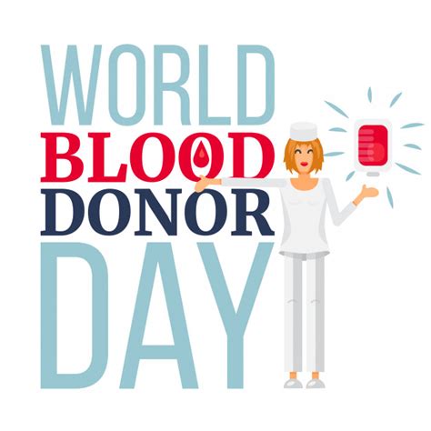 Criada pela organização mundial da saúde (oms), a data tem por objetivo homenagear a todos os doadores de sangue e conscientizar aqueles que ainda não doaram sobre a importância desse ato que é capaz de salvar. Dia mundial do doador de sangue | Vetor Premium