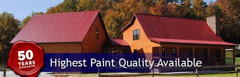 When it comes to quality metal colors, the paint system is the main determining factor. Metal Roofing, Vinyl Siding, Windows, Doors at Lyon Metal Roofing