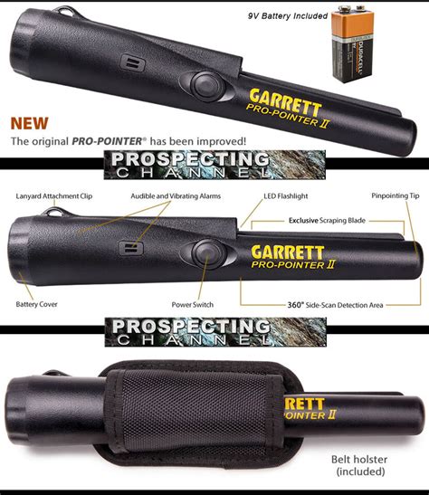 Garrett Pro Pointer 2 Probe Hand Held Metal Detector Adventures In