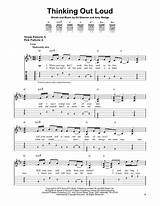 Thinking Out Loud Guitar Tab