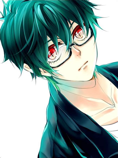 Well there are a lot of characters with green hair since any hair color for that matter is not at all uncommon in anime world. 20 best Anime boy with green hair images on Pinterest ...
