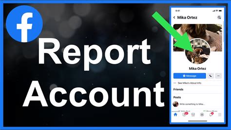 How To Report Facebook Account Youtube