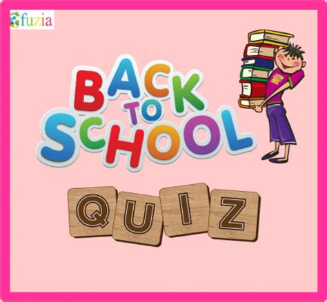 Can You Pass This Super Simple Back To School Quiz Fuzia