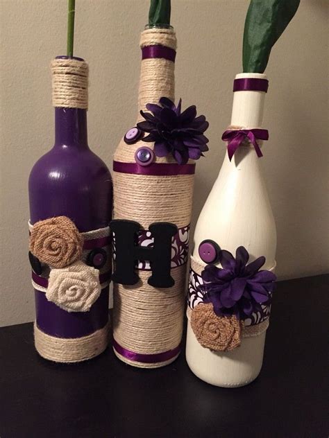 There are many things that lay around us that can be reused but we just ignore. 20+ Diy Wine Bottle Craft - Empty Wine Bottle Decoration ...