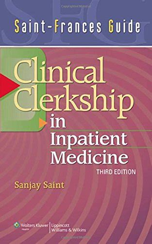 Clinical Clerkship In Inpatient Medicine Saint Frances Guide Saint