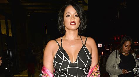 Oitnbs Dascha Polanco Bares Skin In Bodysuit At The Blonds Nyfw Show New York Fashion