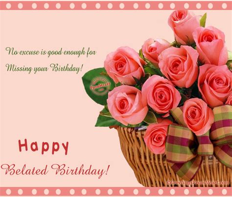 Happy Belated Birthday Beautiful Flowers Image Result For Happy