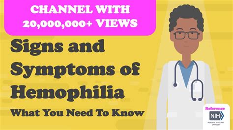 Signs And Symptoms Of Hemophilia What You Need To Know Now Youtube