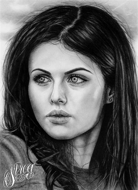 Alexandra Daddario By Strogrus On Deviantart