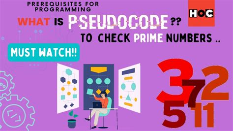 How To Write Pseudocode What Is Pseudocode Prime Number