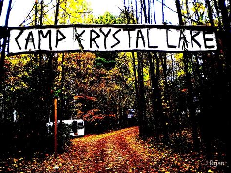 Camp Crystal Lake Posters By J Ryan Redbubble