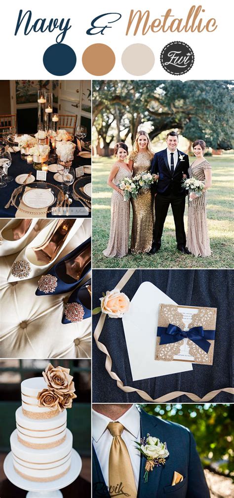 7 Classic Navy Blue Wedding Colors With Matching Wedding Invitations