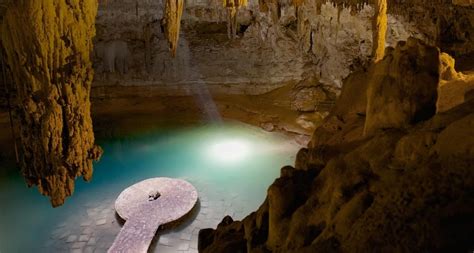 Underground River And Cenote On The Yucatán Peninsula Mexico Bing